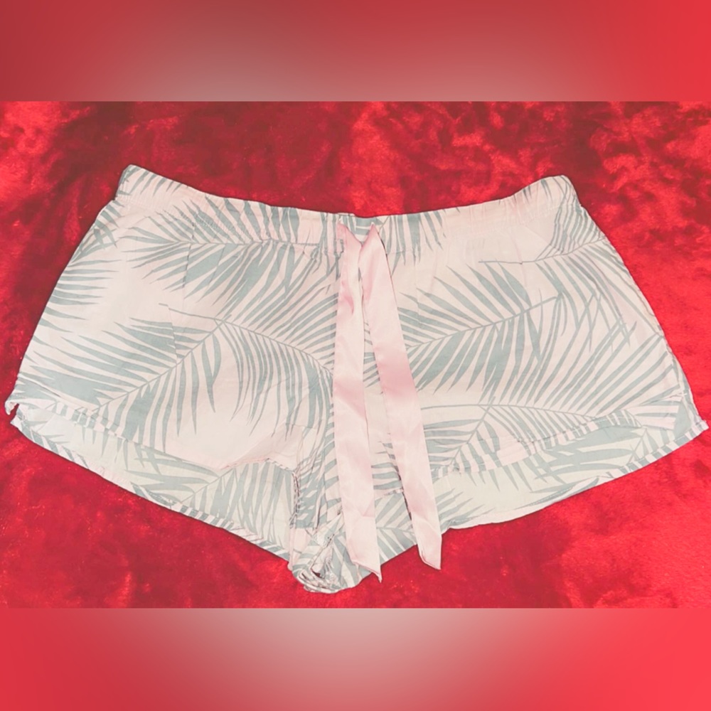 Victoria Secret Palm Tree PJ Shorts